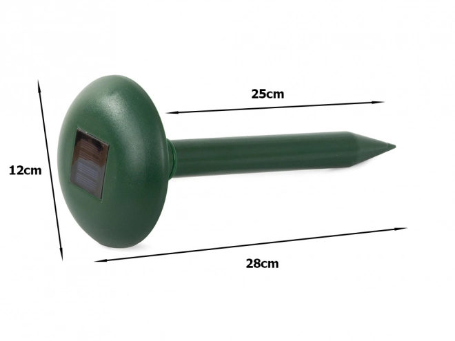 Répulsif solaire pour taupes et nuisibles