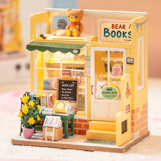 Librairie - Maquette de Maison de Poupée à Faire Soi-même