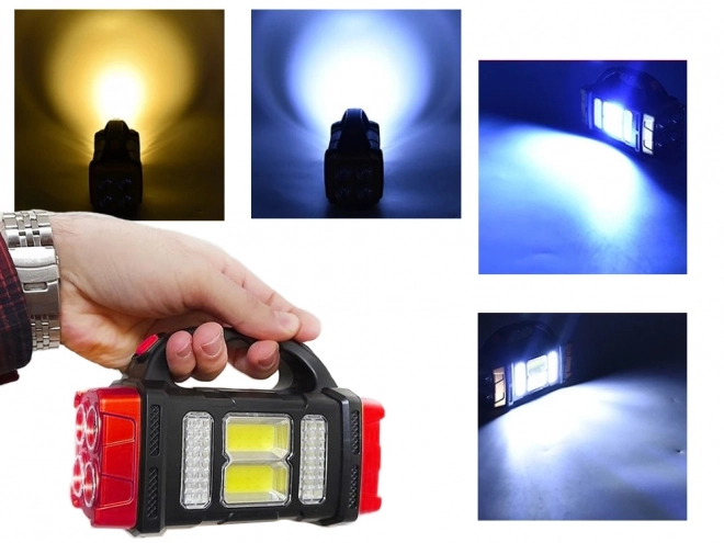 Lampe LED solaire portable avec powerbank