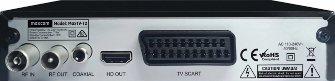 Décodeur MaxTVT2 pour DVB-T2