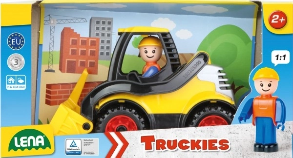 Camion Auto Truckies chargeur en plastique 20 cm avec figurine dans une boîte 24m+