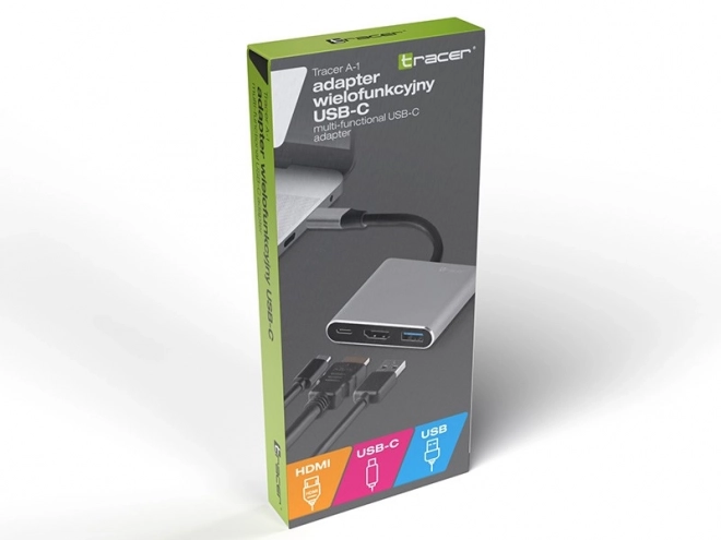 Adaptateur Multiport Tracer A-1 USB-C HDMI 4K