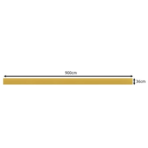 Chemin de table en satin doré 900x36 cm