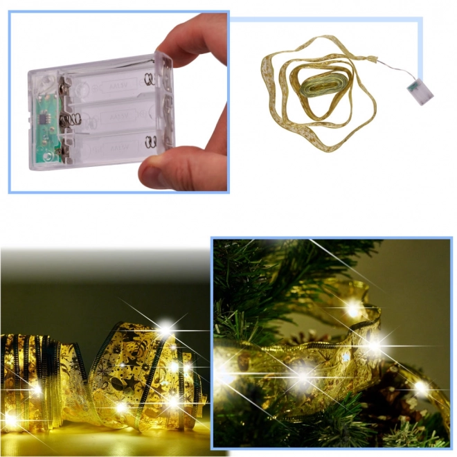 Guirlande LED lumineuse pour sapin de Noël