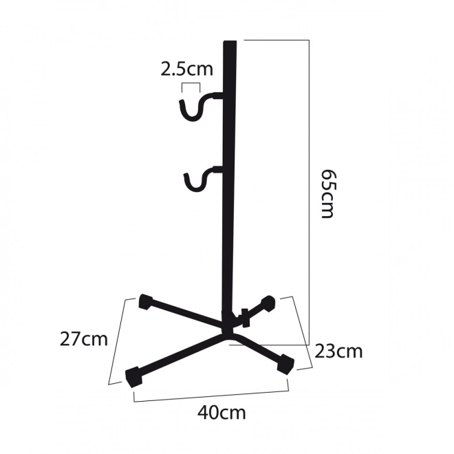 Support de service pour vélo jusqu'à 20kg pour VTT jusqu'à 27,5 pouces
