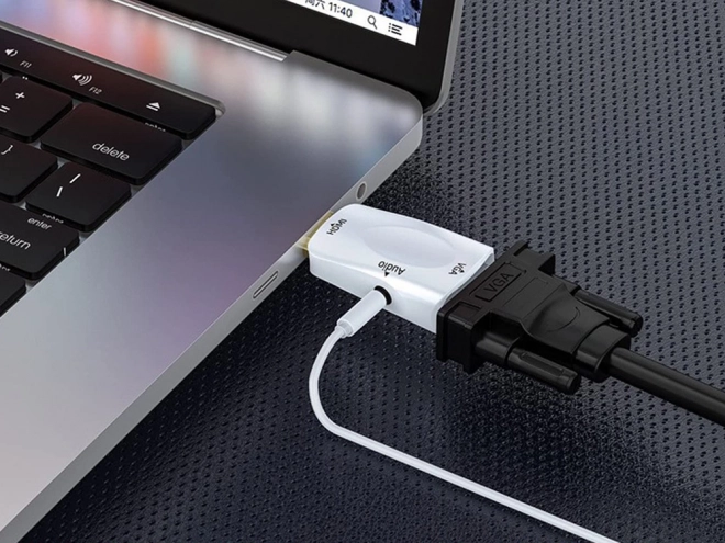 Convertisseur de HDMI vers VGA avec sortie audio