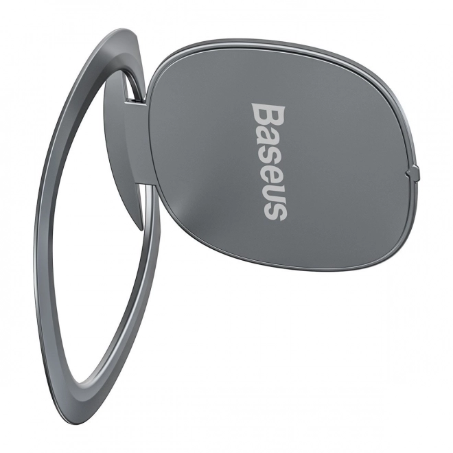 Baseus Support de Bague Invisible pour Smartphones - argenté
