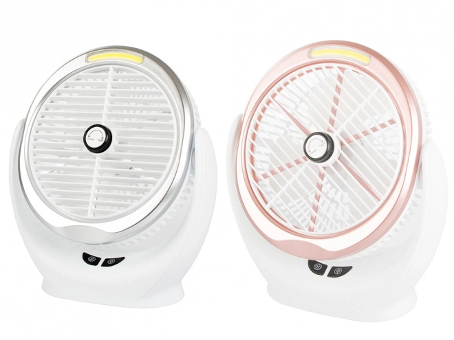Ventilateur de table sans fil – Blanc