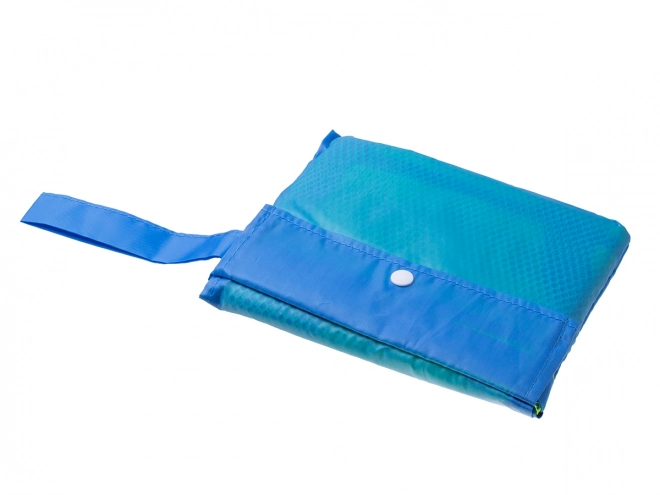 Grand sac de plage en maille pour jouets - Bleu