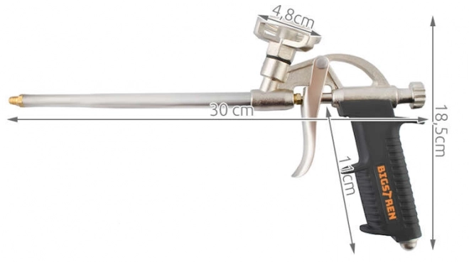 Pistolet à mousse