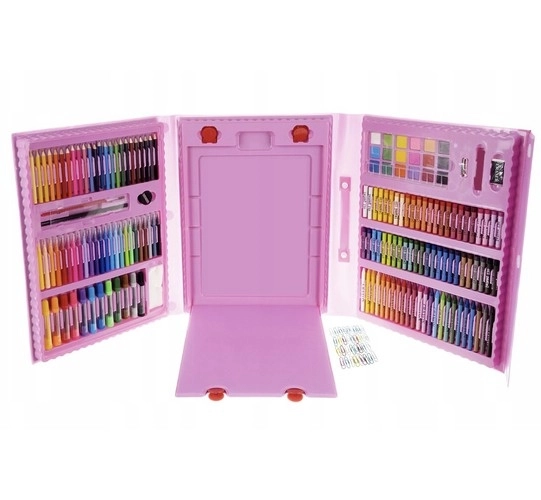Ensemble de peinture 208 pièces dans une mallette