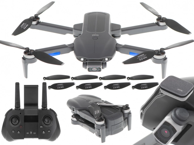 Drone avec caméra 6K, GPS, WiFi 2000 m