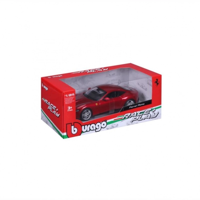 Bburago Ferrari Roma modèle réduit rouge 1:24