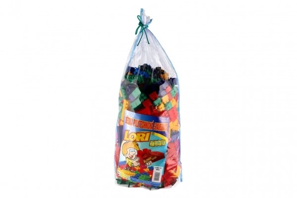 Kit de construction LORI 500 emballage pour maternelles plastique 500pcs en sac 30x70x20cm