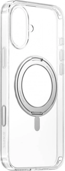 Baseus SkyRing 360° étui magnétique avec support pour iPhone 16, transparent