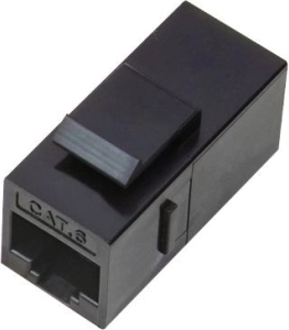 Coupleur RJ45–RJ45 pour panneau UTP cat. 5e
