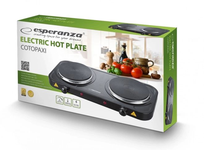 Cuisinière électrique Cotopaxi noire
