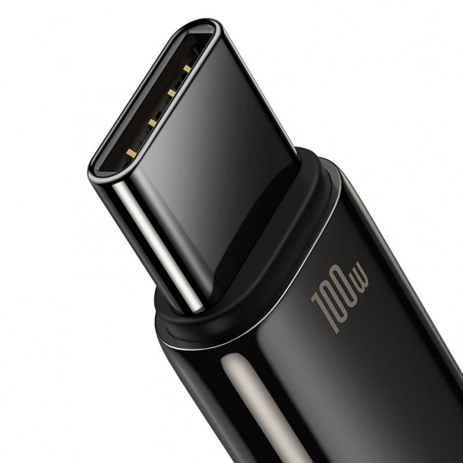 Câble Baseus Tungsten Gold USB vers USB-C, 100 W, 2 m noir