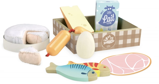 Vilac ensemble en bois de produits frais