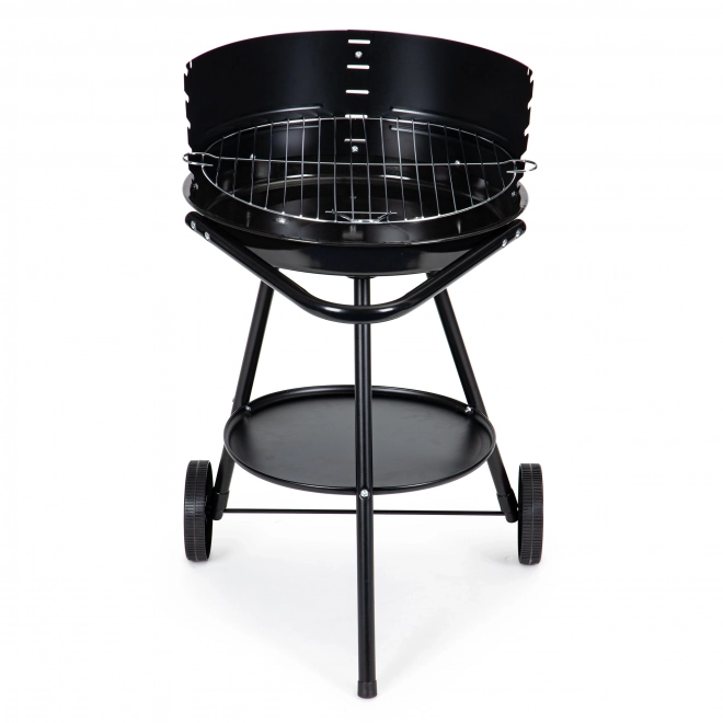 Gril de jardin rond avec hauteur de grille réglable