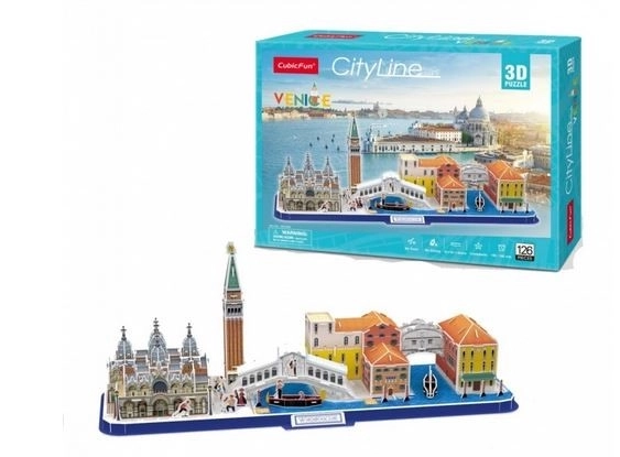 Panorama puzzle 3D Venise - 126 pièces