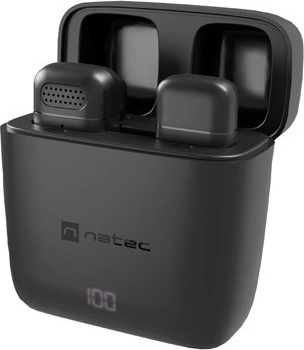Micro-cravate sans fil NATEC Hopper avec USB‑C