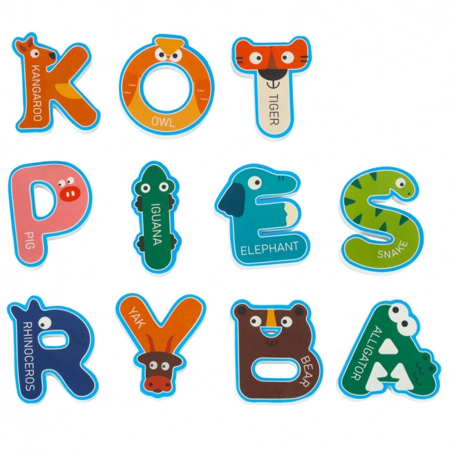 Lettres et chiffres en mousse pour le bain