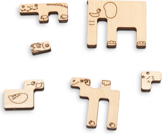 Motifs animaliers détaillés