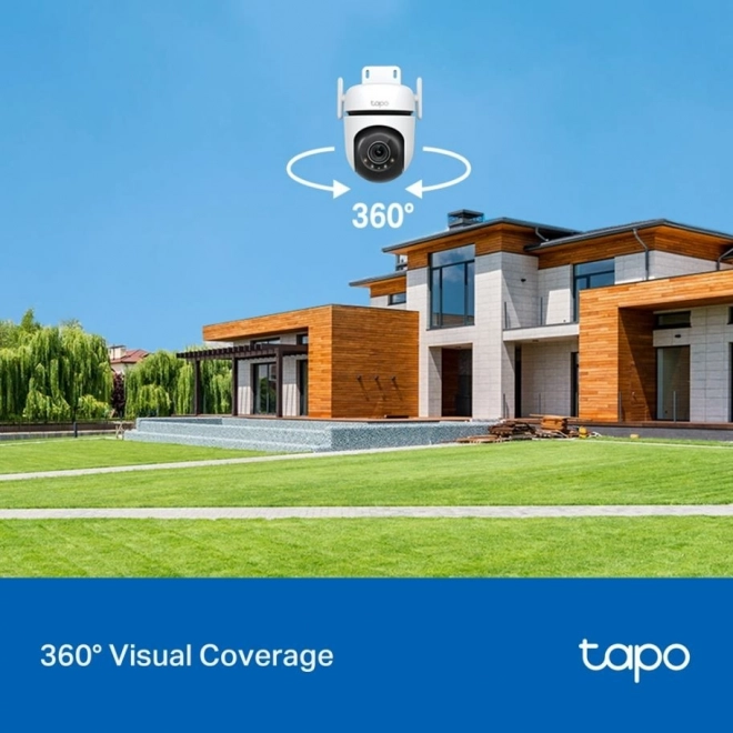 Caméra Tapo C520WS extérieure avec rotation et inclinaison