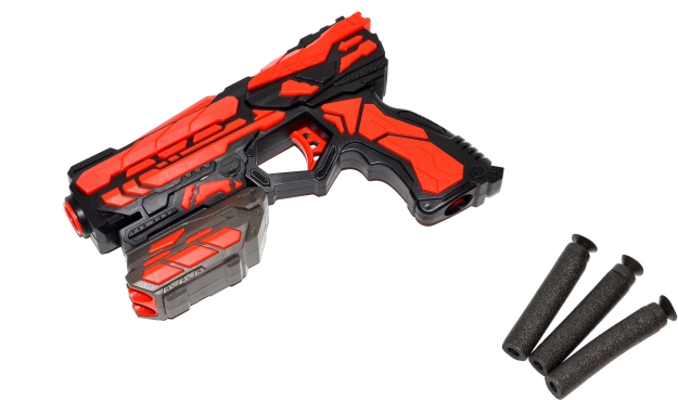 Pistolet à projectiles en mousse Phantom 19 cm