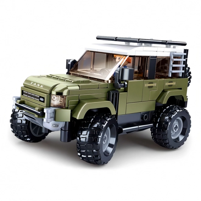 Sluban Briques de Modèle M38-B1015 Attaquant SUV anglais