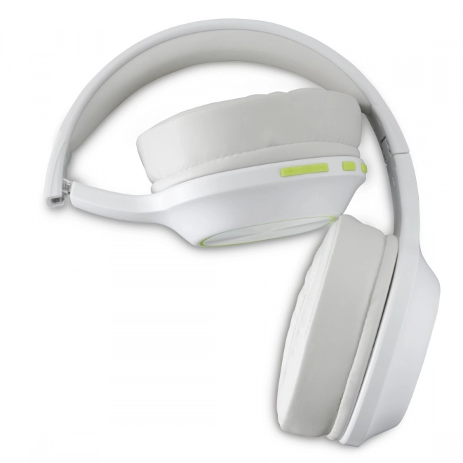 Ecouteurs sans fil sur les oreilles Blancs