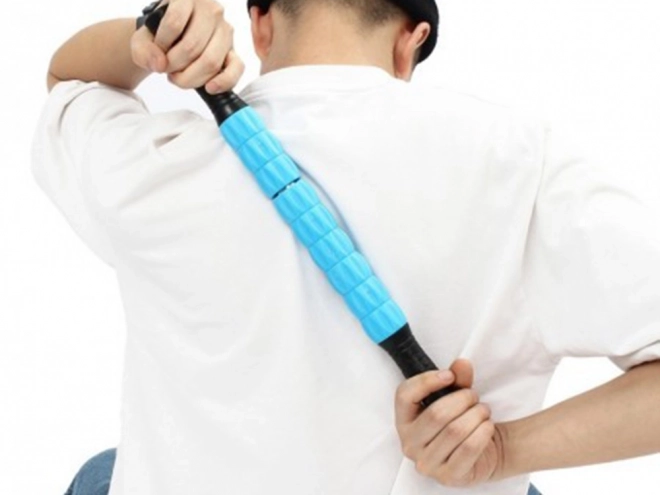 Rouleau de massage 360 pour le dos et les jambes, soulagement des douleurs dorsales