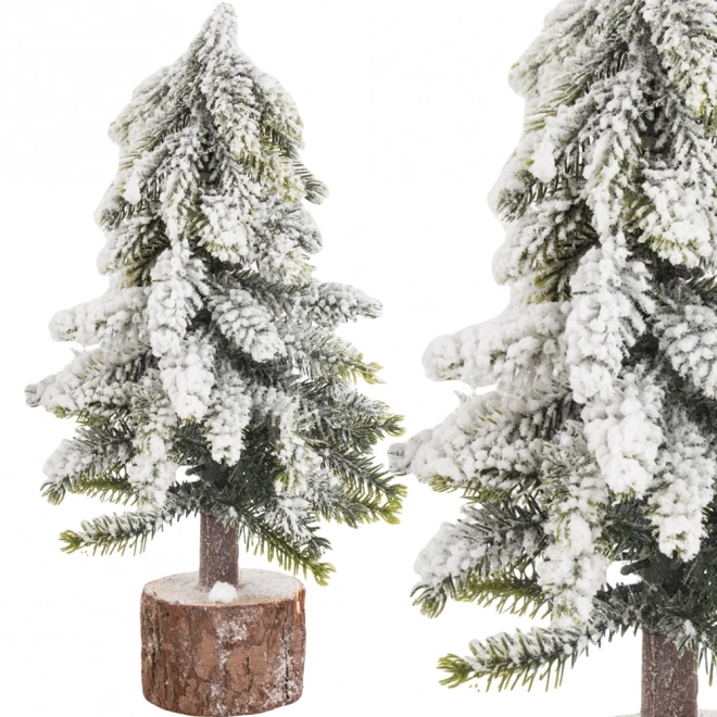 Petit arbre de Noël artificiel avec effet de neige