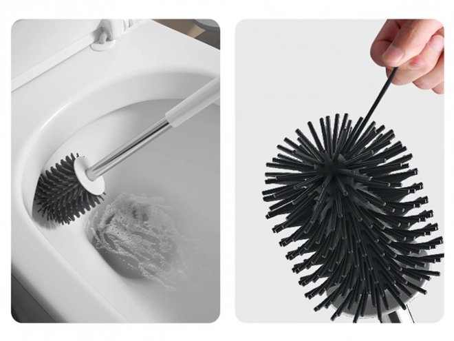 Brosse WC en silicone