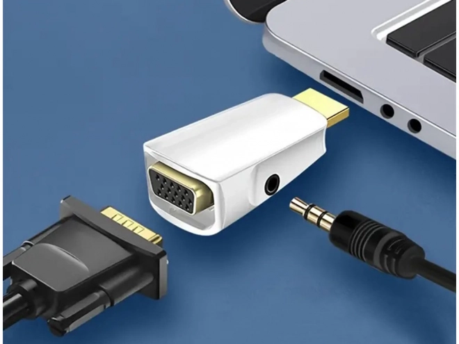 Convertisseur de HDMI vers VGA avec sortie audio