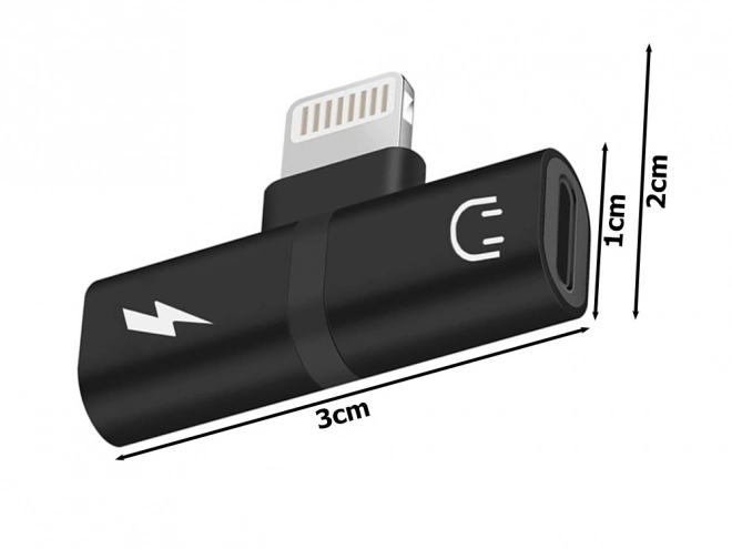 Adaptateur Lightning pour iPad et iPhone 2 en 1