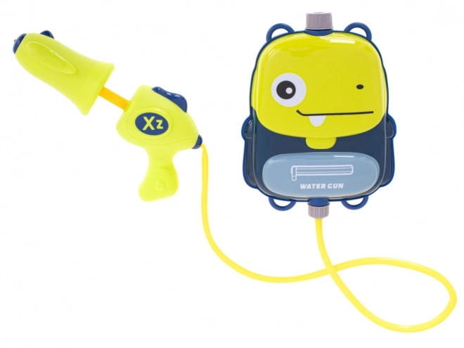 Pistolet à eau avec sac à dos dinosaure