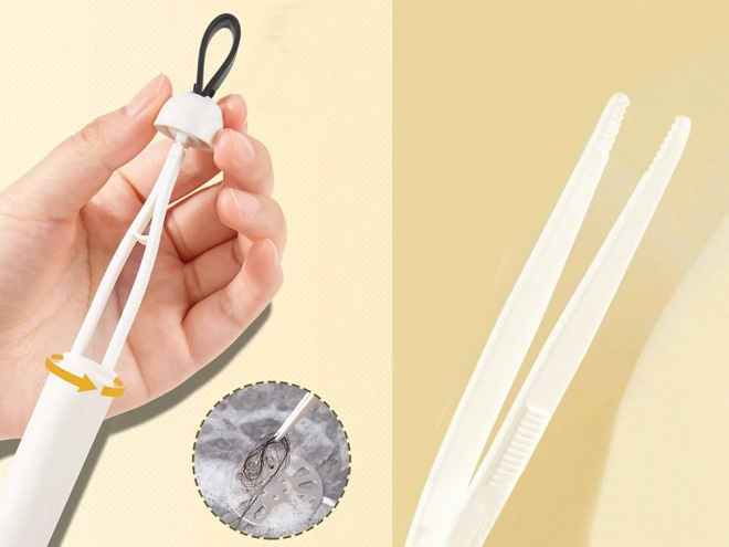 Brosse de nettoyage pour fentes 2 en 1