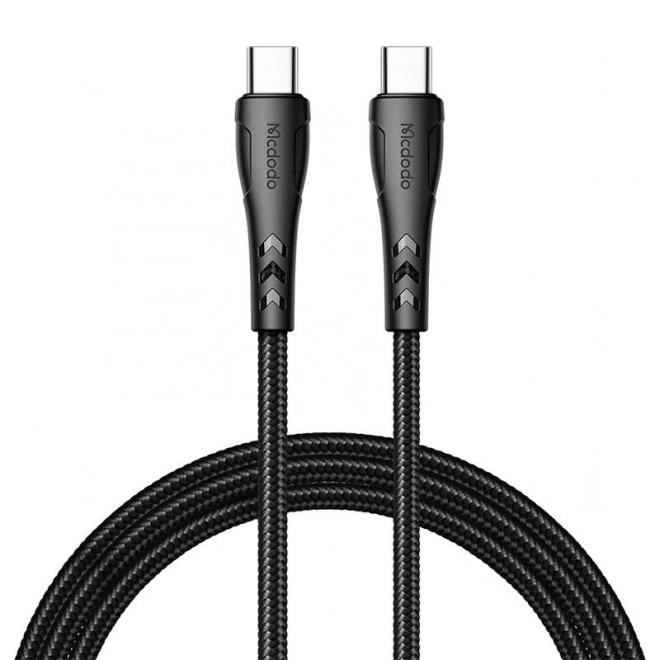 Câble USB-C vers USB-C Mcdodo CA-7641, PD 60W, 1,2 m (noir)