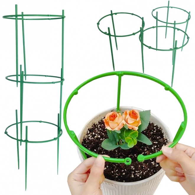 Support circulaire pour fleurs en pot