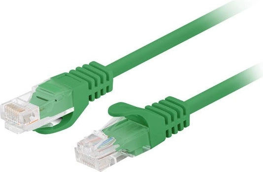 Patchcord cat.6 UTP 3 m, lot de 10, certifié Fluke, vert