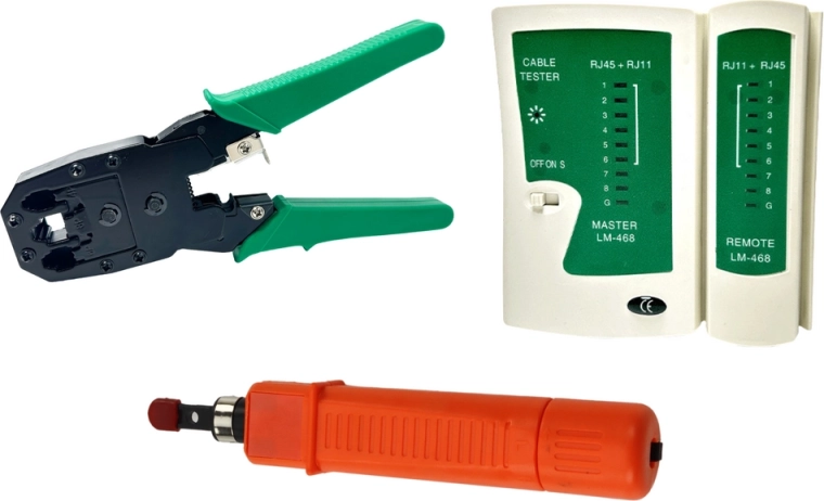 Sertissage, test et terminaison au même endroit