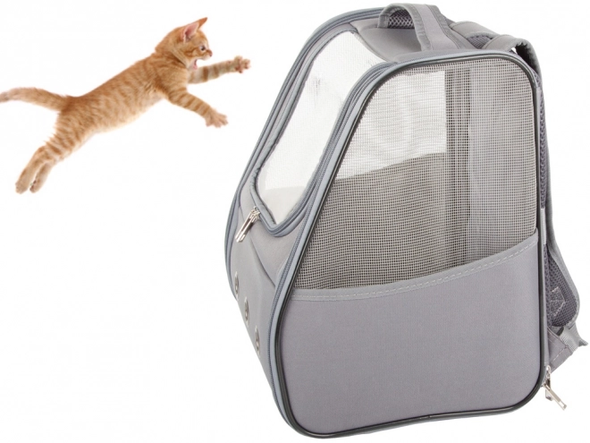 Sac à dos pour animaux de compagnie avec ventilation et fenêtre