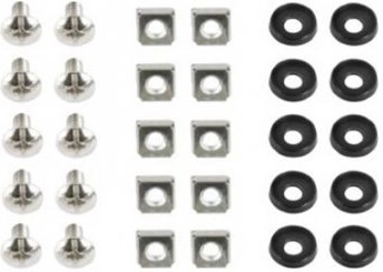 Vis de montage pour baies rack 19'' (50 pcs)