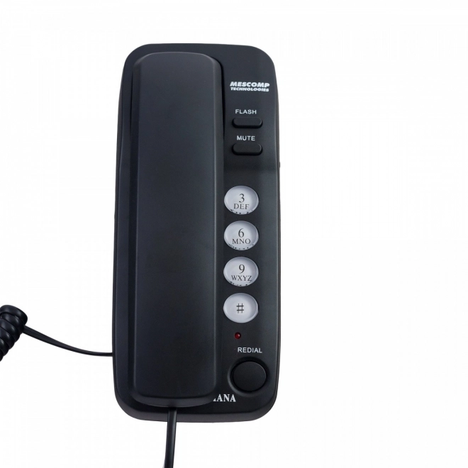 Téléphone de table Mescomp MT 518 Diana noir