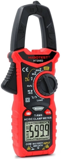 Précision grâce au True RMS et 6000 counts