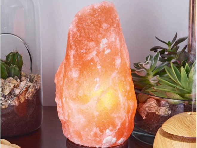 Lampe de sel himalayenne grande ioniseur