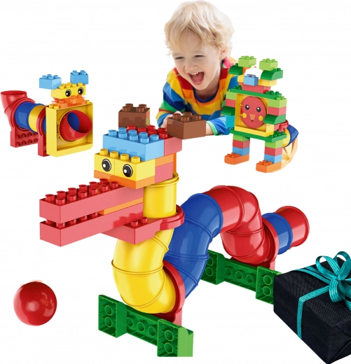 Grandes pièces colorées pour petites mains