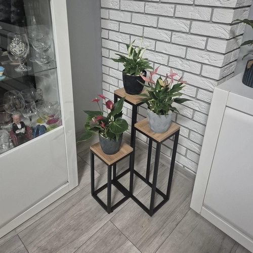 Ruhhy support de fleurs loft 3 niveaux